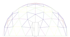 10m Yoga dome design