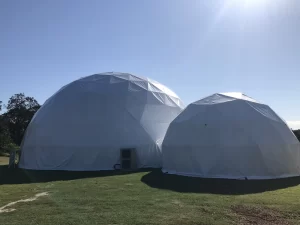 18m & 8m domes. Indeed Job Search Conference. Elements of Byron Resort. Byron Bay