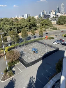20m Dome for Scitech. CIty West, Perth