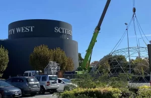 20m Dome for Scitech. CIty West, Perth